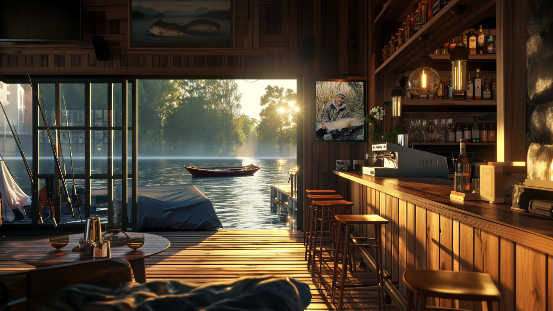 Showcasing Jeremy Kirby's biggest catches at The Fishing Dock.